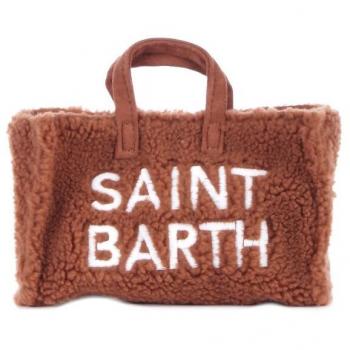 MC2 Saint Barth Brown Tote Bag, Mini Size, Female, Detachable Strap