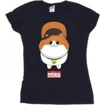 Top “Baymax” gatito algodón mujer L color blanco