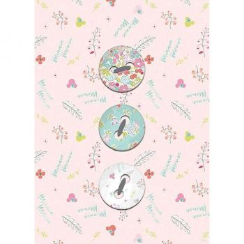 Minnie Mouse Buttons Wandkunst – Disney, ungerahmt
