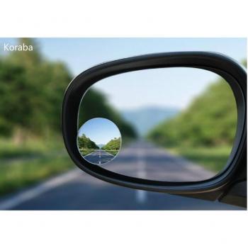 Espejos de Coche Gran Angular, 2 Pcs, Rotación 360 Grados, Accesorios para Punto Ciego