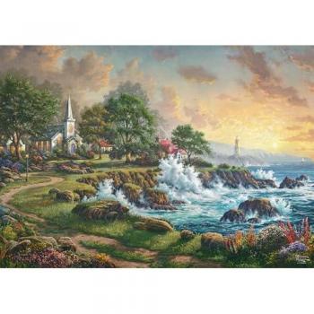 Schmidt Spiele PU1000T.Kinkade – Kleinod am Meer Puzzle
