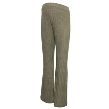 Grape Leaf Melange Maternity Flared Pants – Felizia XL (Mamalicious)