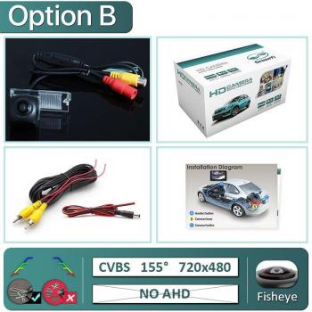 GreenYi 170° AHD 1080P Rear View Camera for Peugeot 508