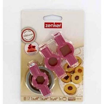 Zenker Backform Sweet Sensation für Linzer Plätzchen