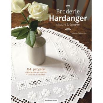 Broderie Hardanger simple et épurée