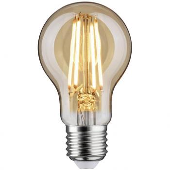 PAULMANN 29187 E27 6W Dimmable LED Filament Bulb 470lm 1800K Gold