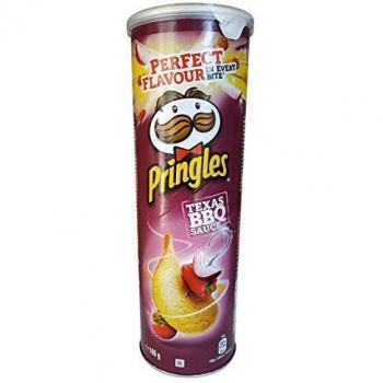 Papas fritas Pringles con sabor a Barbacoa (165 gramos)