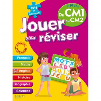 Jouer pour réviser du CM1 au CM2, 9-10 ans : Avec un crayon-gomme