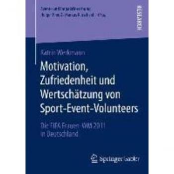 Vitalsource Technologies, Inc. Motivation, Zufriedenheit Und Wertschatzung Von Sport-event-volunteers