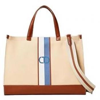 Twinset Canvas Shopper con Oval T – Taglia Unica