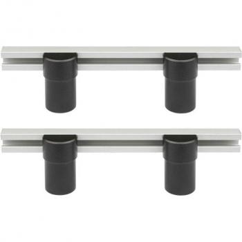 Two‑Pack Planing Stop Bench Dogs with T‑Track Clamps – Woodworking Tool