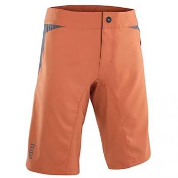 Pantaloncini ION Traze per mountain bike arancioni