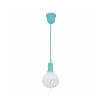 Lampadaire suspension bubble turquoise 5 W E14