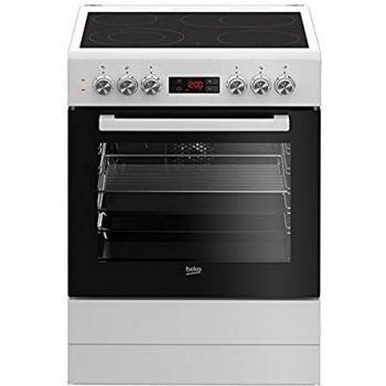 BEKO Elektro-Standherd »FSM67320G«, FSM67320GWS, mit Teleskopauszug nachrüstbar, mit Restwärmeanzeige
