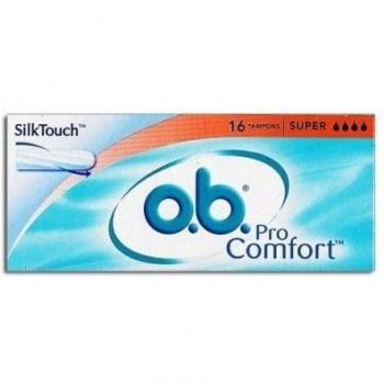Tampones Internos O.B. Pro Comfort Súper