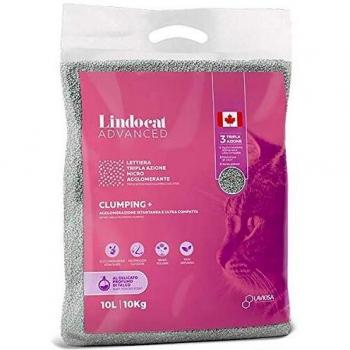 Lindocat Advanced Clumping 10 L Bianco (Bentonite + Talco)