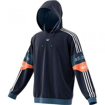 Sweat adidas Signature Trefoil Bleu