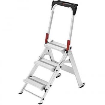 Mini escalera de aluminio ST100 TopLine (3 peldaños)