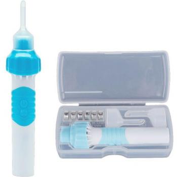 Kit d'aspiration de cire d'oreille indolore avec lumière LED