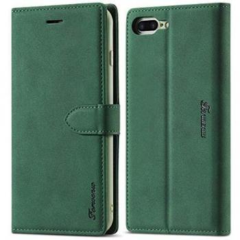 Green Leather Card Holder Kickstand for iPhone 6S