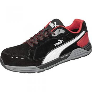 Puma Airtwist S3 ESD HRO SRC Chaussures de sécurité Basses Noir/Rouge 45