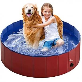 Pidsen Haustier-Schwimmbad – PVC-Faltpool für Hunde & Katzen