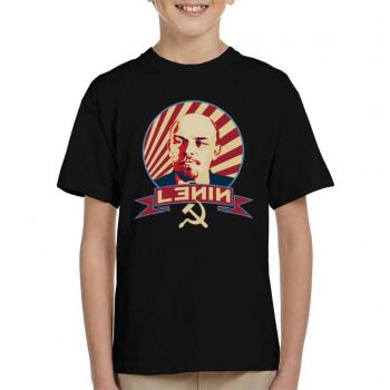 Lenin Propaganda Tee for Children – Cloud City 7