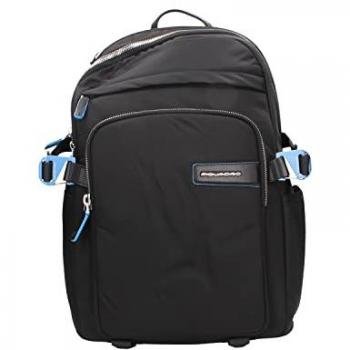 Piquadro Rucksack PQ-RY aus Stoff und Leder