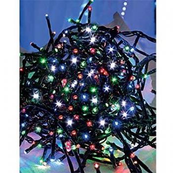 Luci Natalizie LED Multicolori 300 Led 10 metri