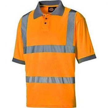 Dickies Professionele Hoge-Zichtbaarheid Polo Oranje