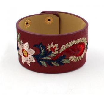 Brazalete Bohemio Mujer con Detalle Floral