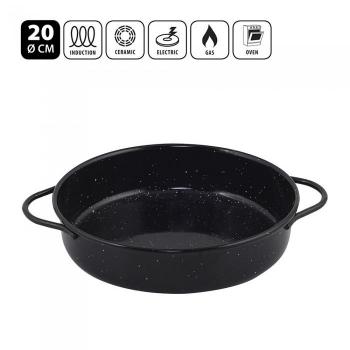Cazuela Metaltex 20 cms de Acero Esmaltado