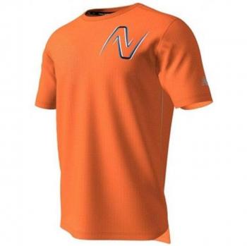 Camiseta New Balance de Running GR Impact Run Naranja