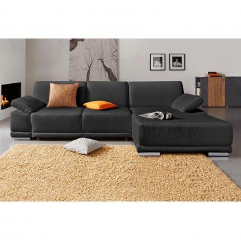 Ecksofa Coria L‑Form von SIT & MORE – Kunstleder Softlux, 100 % Polyester