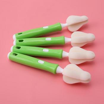 Baby Bottle and Nipple Cleaning Sponge Brush