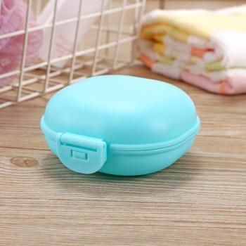 White Baby Bath Soap Holder with Bear Design
