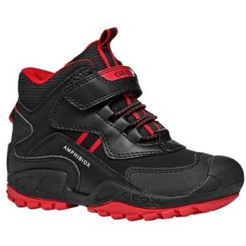 Geox Geox Schnürschuhe Jr New Savage B Abx J261WB 050BU C0048 S Schwarz Schnürschuh