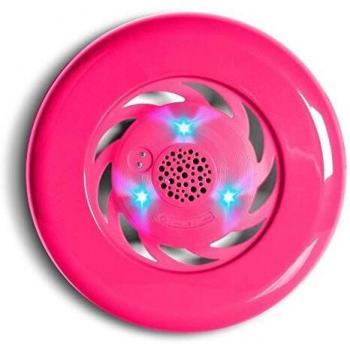 Frisbee lumineux avec haut-parleur Ledwood Rose