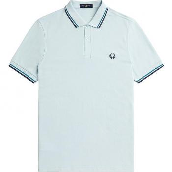 Fred Perry TWIN TIPPED SHIRT for men's Polo in Blue