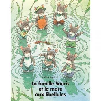 La famille souris et la mare aux libellules