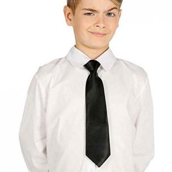 Corbata Negra para Niños en Varios Colores