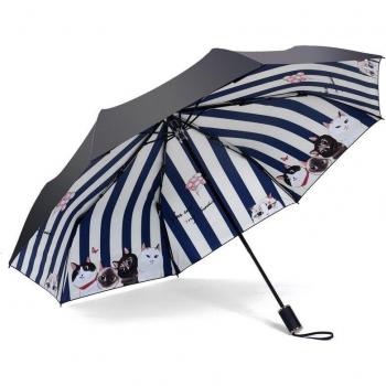 Winddichter Katzen Regenschirm