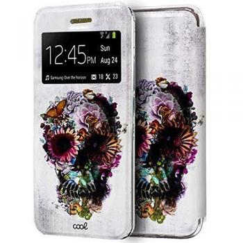 Funda Cool Flip Cover para Huawei P30 Calavera