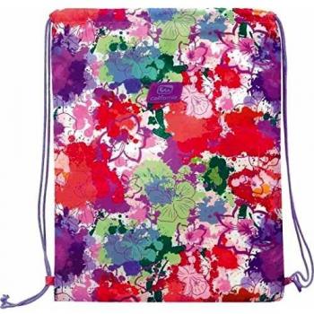 Saco mochila floral California Splash