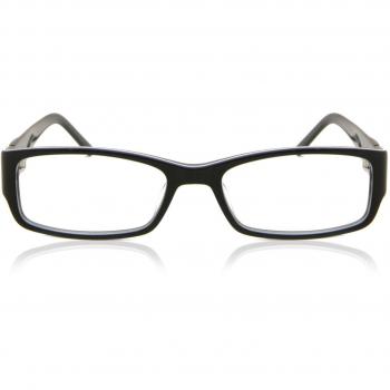 Rectangle Full Rim Plastic Men's Prescription Glasses