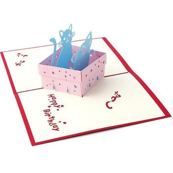 Handcrafted 3D Birthday & Christmas Card 2022