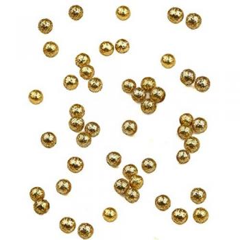 Paillettes Dorées 8 mm – Boule de Fête