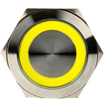 DimasTech Vandalismustaster 22mm Edelstahl