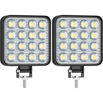 Luz LED 48W 12/24 Voltios 6000K Blanco – Accesorio Universal para Vehículos Todo Terreno