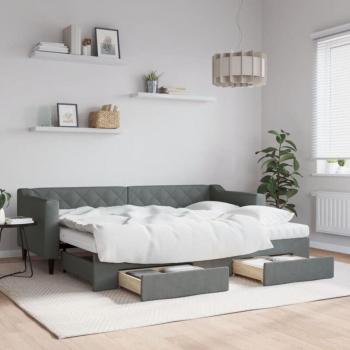 Sofá Cama Compacto con Cajones 80x200 cm